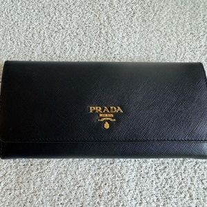 PRADA Saffiano Leather Wallet